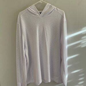 JOHNSTON & MURPHY. - Lightweight White T shirt Hoodie, size XL